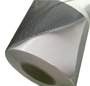 Wholesale 1.07*50m Perforated One Way Vision Film UV Resistance Waterproof Easy To Print from china suppliers