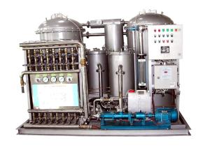 Wholesale 0.25KW Vacuum Marine Oily Water Separator Machine With Plunger Pump from china suppliers