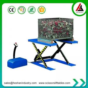 Wholesale Electric Low Profile Scissor Lift Jack Hydraulic Platform With Pallet from china suppliers