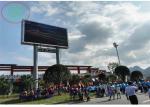 Customized iron steel cabinet full color outdoor P 10 LED billboard play kinds