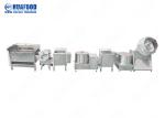 Large Scale Frozen French Fries Production Line High Automatic 1000-2000kgh