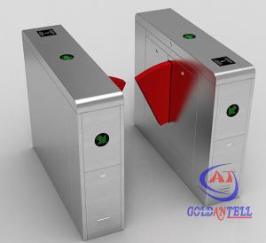 Wholesale 50w Indoor Outdoor Turnstile Web Based IP Biometric Acess Automated Security Gates from china suppliers
