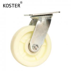 China 50mm Zinc Plated Heavy Duty Nylon Caster without Steel Core for Industrial Equipment on sale
