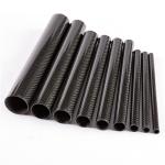 Anti Ultraviolet Radiation Carbon Fiber Tubing Good Toughness Unidirectional