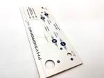 Customizable Surface Mount Membrane Keyboard For Hairfoil Device