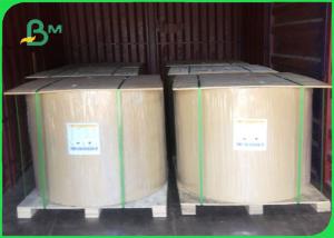 Wholesale 80gr FSC Brown Kraft Paper No Impurity Jumbo Rolls For DIY Flower Packing from china suppliers