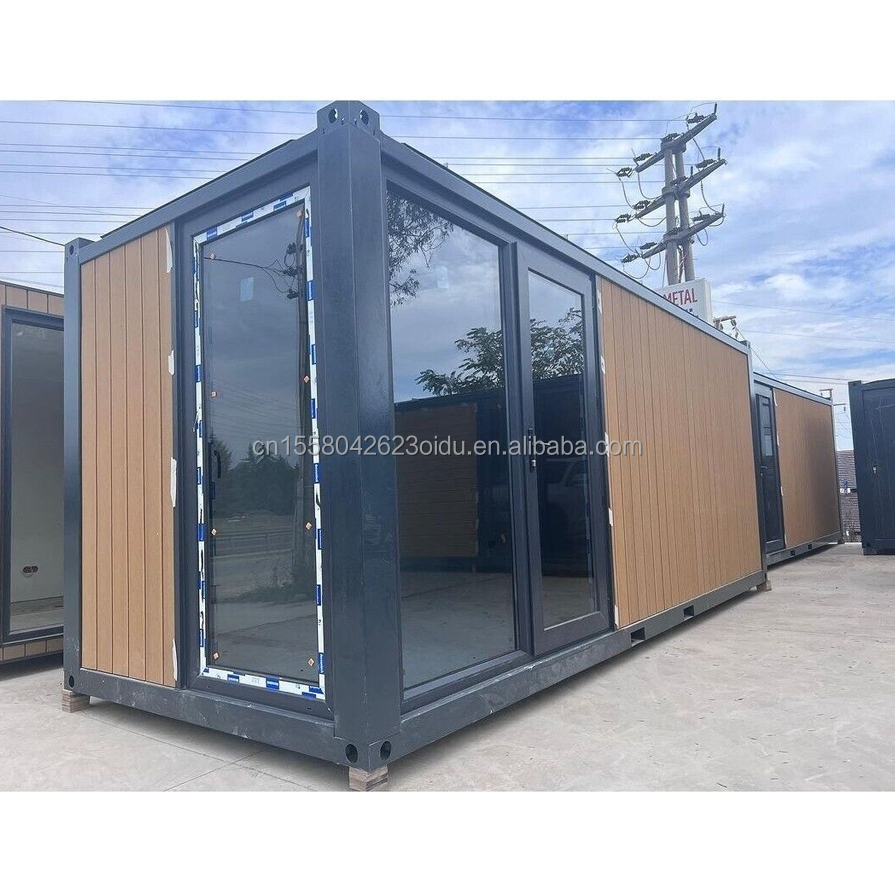 Aluminum Alloy Windows Expandable Wooden Container House for EU 20ft 40ft Modern Design Outdoor Hotel and Vocation