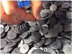 washable UHF Button Laundry tags waterproof/high - temperature endurable with