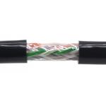 Cat6e CAT6 Ethernet Cable Outdoor 305 Meter 4 Pair Single PE Jacket