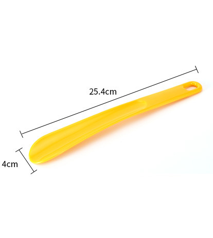 Decorative Extra Long Shoe Horn 10 Inch 25.4 CM Plastic PS Shoe Gift Lazy Shoe Helper
