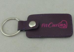 Wholesale Fit Curves Personalized Leather Key Chains 2.5 mm With Inserted Piece from china suppliers