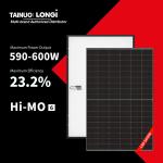 LONGI Himo7 Bifacial 570 580 590 600 Solar Panel 2278*1134*30mm First year decay