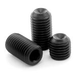 Iso4029 Black Plating Hexagon Socket Set Screws Alloy Steel Fasteners