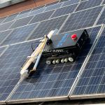 150 Meters Long Range Control Photovoltaic Cleaning Robot for Solar Panel