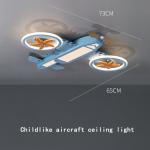 Airplane pendent lamp lights cartoon Bedroom Boys Hanging Lamp creative light