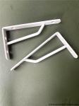 L type steel reinforce Wall Bracket Corner Glass Angle Steel Brackets 3.0mm