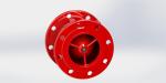 Hydro Dynamic Ductile Iron Non Slam Check Valve Low Head Loss