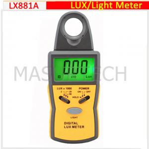 Wholesale digital light meter, lux meter  0.1Lux~50，000Lux  LX881A from china suppliers