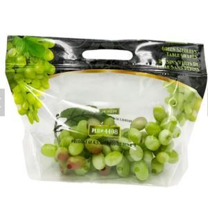 Wholesale Grape Plastic Stand Up Zipper Pouch Laminated Customized Reusable from china suppliers