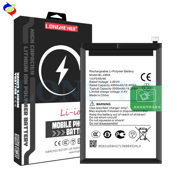5000mAh Capacity BL-49NX Battery for Infinix Hot 30i/X669/Smart7HD Phone