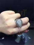 full diamonds ring 18kt gold with yellow gold or white gold