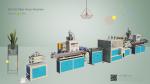 Transparent PVC Garden Hose Making Machine Water Pipe Single Screw Pipe Extruder