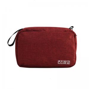 Wholesale Red Hanging Travel Makeup Bag Toiletry Hanging Cosmetic Organizer Portable from china suppliers