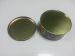 Christmas Cookie Tin Storage Containers , Food Storage Cylindroid Small Tin