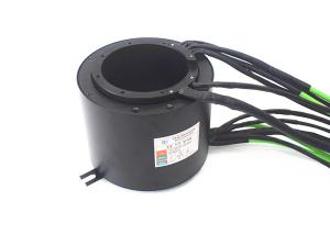 Wholesale 2 X 100M Through Hole Ethernet Slip Ring Dia. 100mm Temperature -40°C from china suppliers