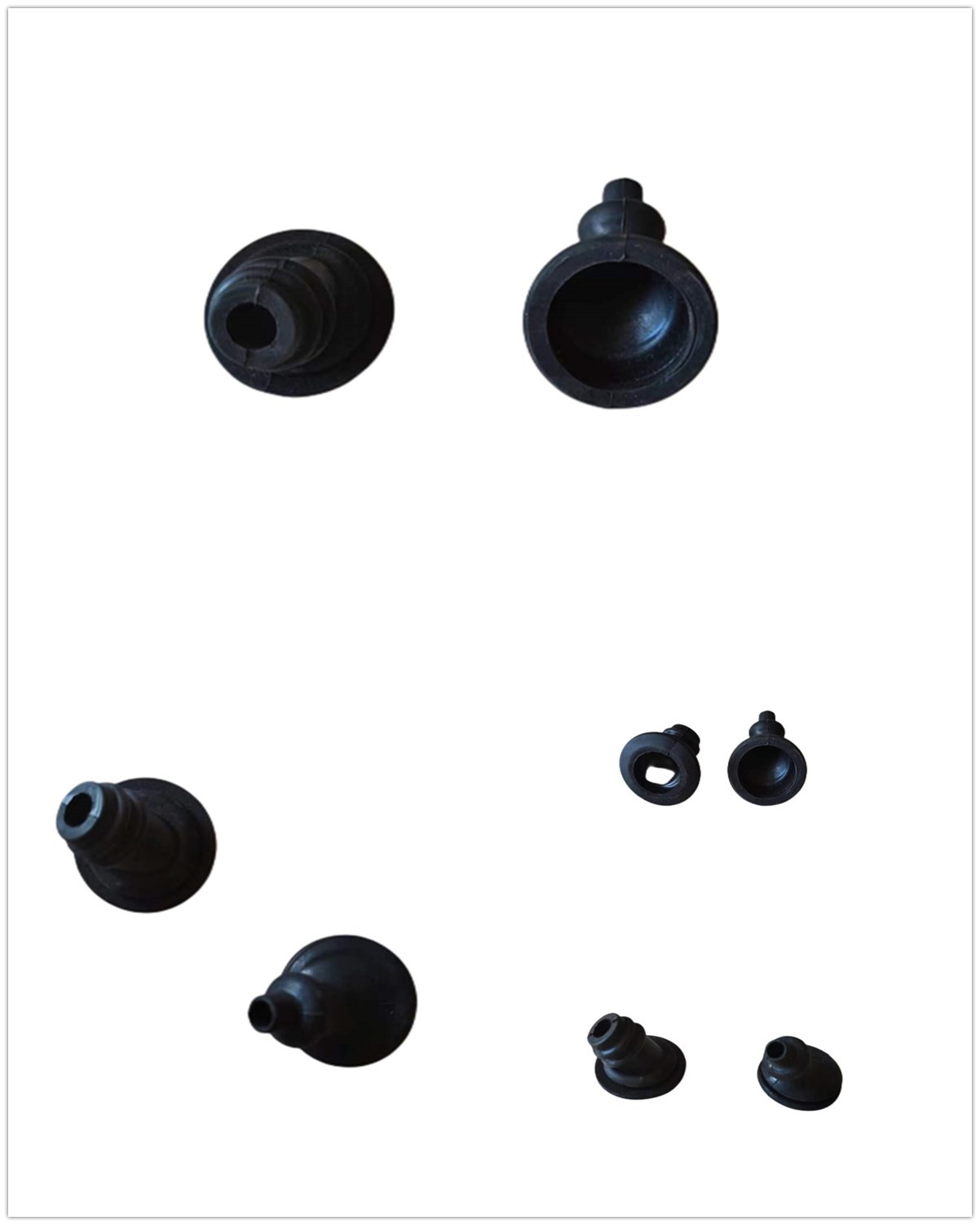 IATF16949 Customized Rubber Parts Vehicles Cable End Fittings