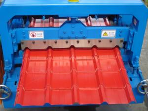 Wholesale 16 Rollers Wall Pane Cold Roll Forming Machine For Steel , 0.3-0.6mm Thickness from china suppliers
