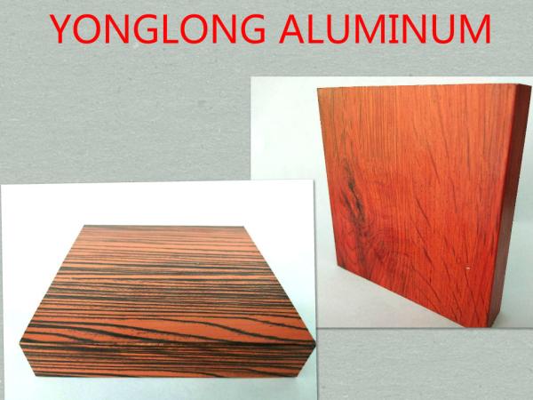 6063 T5 Wood Finish Aluminium Profiles High Durability / Aluminum Extrusion