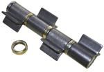 Welding hinge heavy duty H601B, with ball bearing, Finishing: self color or zinc