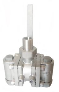 Wholesale Cryogenic Three Way Ball Valve Stainless Steel With Burst Disk LNG/LOX/LN2/LAR from china suppliers