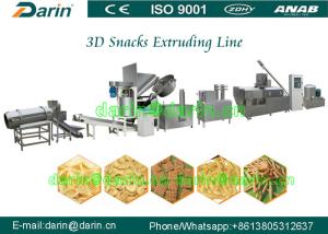 Wholesale Automatic Panipuri / Golgappa Fryum 3d Snack Extruder Machine processing line from china suppliers