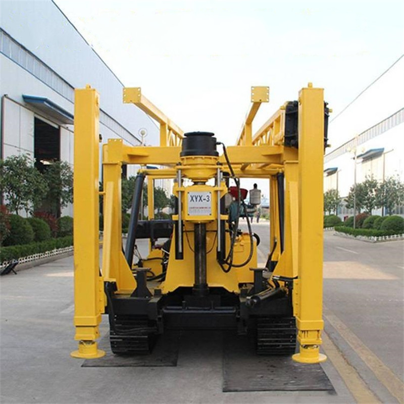 600m Wheel Mounted Diamond Borehole Core Drilling Machine with Hydraulic Tower