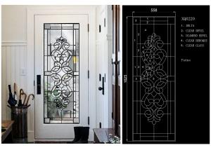 Wholesale Energy Saving Decorative Art Glass Window Panels , Embroidered Inlay Glass Sheets from china suppliers