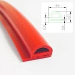 Cutting Extrusion High Temperature Silicone Rubber Seal Strip for Flexible E / B