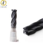 HRC 58 Solid Carbide End Mill With TiAlN Coating