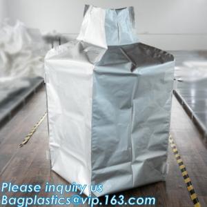 Wholesale Jumbo Alumninum Foil Nylon Bags, Jumbo foil cover Bag, Bulk Aluminum Foil liner, stand up Container ton bags from china suppliers