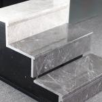 Customizable Grade AAA Stair Ceramic Tiles , 17mm Natural Stone Stairs