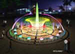 Digital Programmable Water Fountain , Beautiful Resin 4 Tier Water Fountain