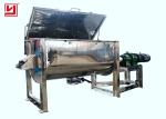 Horizontal Putty Powder Ribbon Blender ，Powder Mixer Machine Stainless Steel