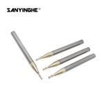 4 Flute Flat Milling Cutter 0.2mm 0.3mm 0.4mm 0.5mm 0.6mm CNC Tungsten Carbide