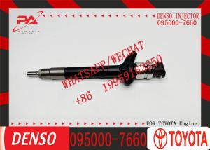 Wholesale High Quality New 095000-7660 Aluminum Common Rail Fuel Injector DENSO for TOYOTA 2.0 VERSO 23670-09180 23670-0R190 Diesel from china suppliers