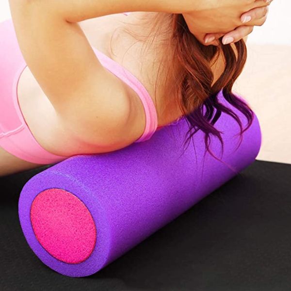 30cm EPE Foam Roller for Deep Tissue Muscle Massage & Physical Therapy Relieves Pain & Soreness Dense