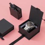 Jewelry Industrial Custom Paper Packaging Box Rigid With Magnetic Closure