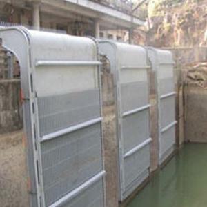 China Tilting trash rack for river and lake water cleaness on sale