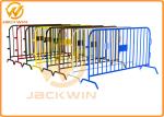 Stainless Steel Bridge Feet Crowd Control Barriers Hot Dipped Galvanized