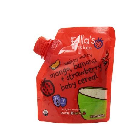 different colors for material plastic liquid standup Plastic pouch with spout
